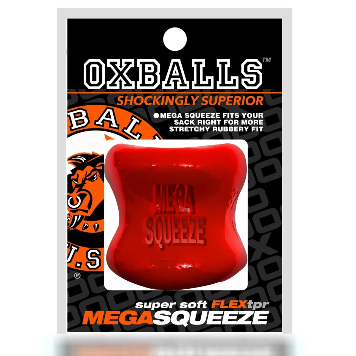 Oxballs Mega Squeeze Ergo Fit Ball Stretcher Red