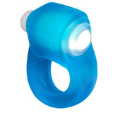 Oxballs Glowdick Cock Ring With LED Blue Ice