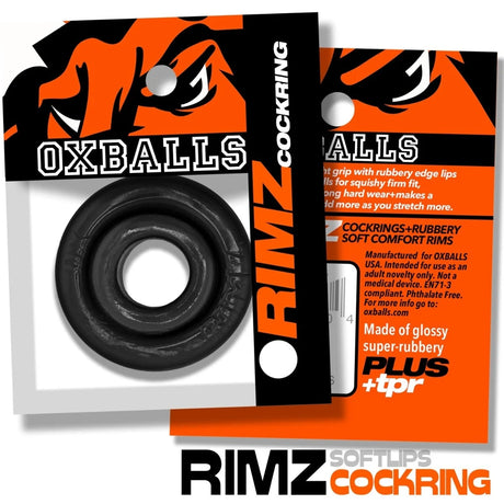Oxballs Rimz Cock Ring Black