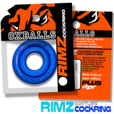 Oxballs Rimz Cock Ring Pool Blue