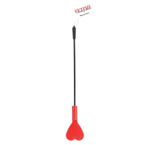 Fetish Fantasy Series Silicone Heart Flapper Red Black