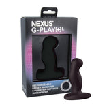 Nexus G-Play Plus Vibrating Butt Plug Black Large