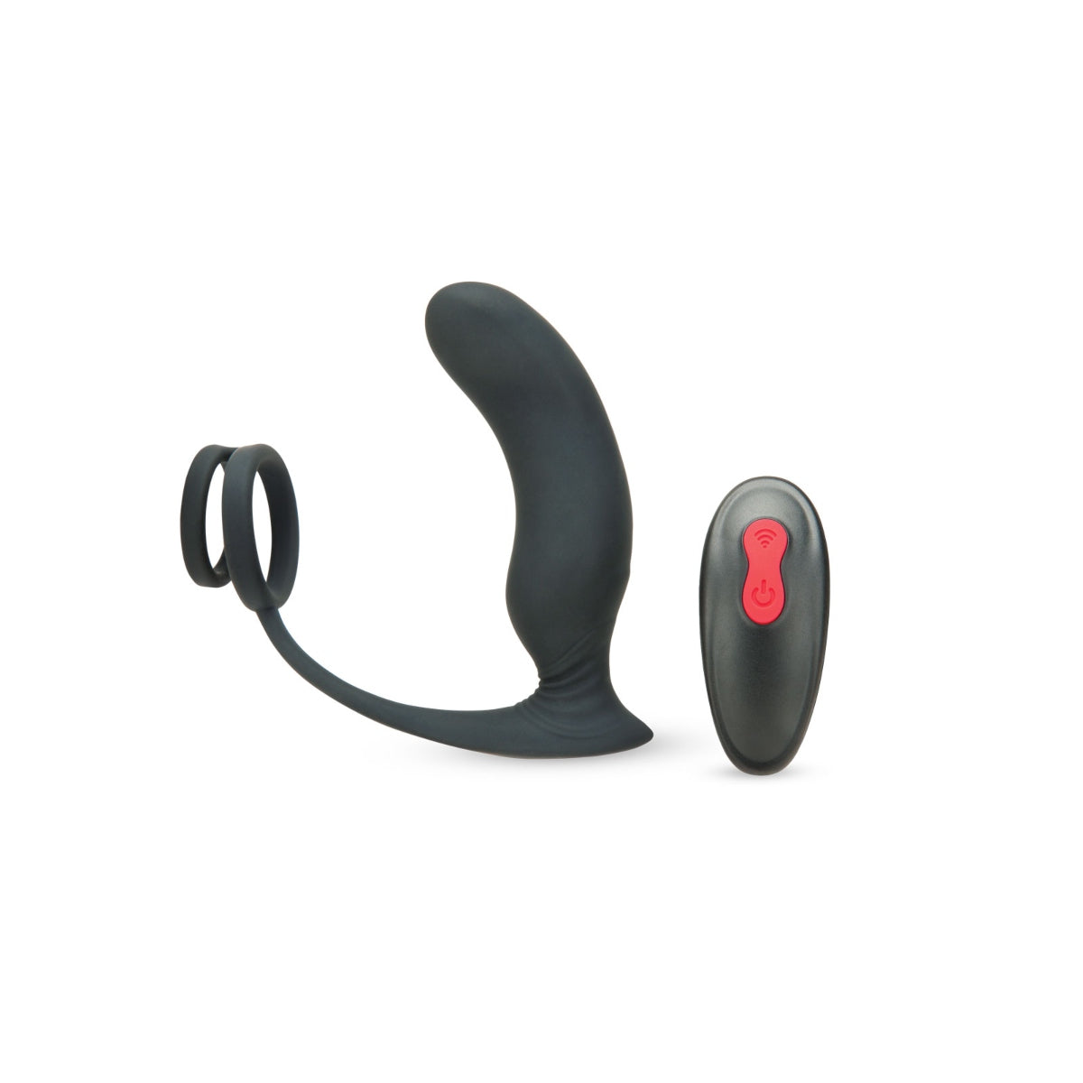 Prowler RED Prostate Plus Remote Control Vibrating Prostate Massager & Cock Ring Black