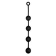 Prowler RED Silicone Anal Beads Black Large