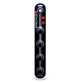 Prowler RED Silicone Anal Beads Black Large