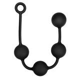 Prowler RED Silicone Anal Beads Black Large