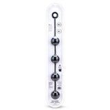 Prowler RED Silicone Anal Beads Black Large