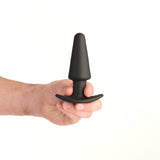 Prowler RED Tapered Rechargeable Butt Plug With Remote Black