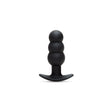 Prowler RED Bubble Rechargeable Butt Plug With Remote Black