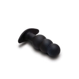Prowler RED Bubble Rechargeable Butt Plug With Remote Black
