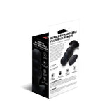 Prowler RED Bubble Rechargeable Butt Plug With Remote Black