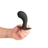 Prowler RED P-Spot Rechargeable Butt Plug With Remote Black