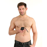 Prowler RED Vibrating Silicone Ball Bag Black