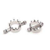 Prowler RED Magnetic Nipple Crown Clamps 2 Piece Set Silver