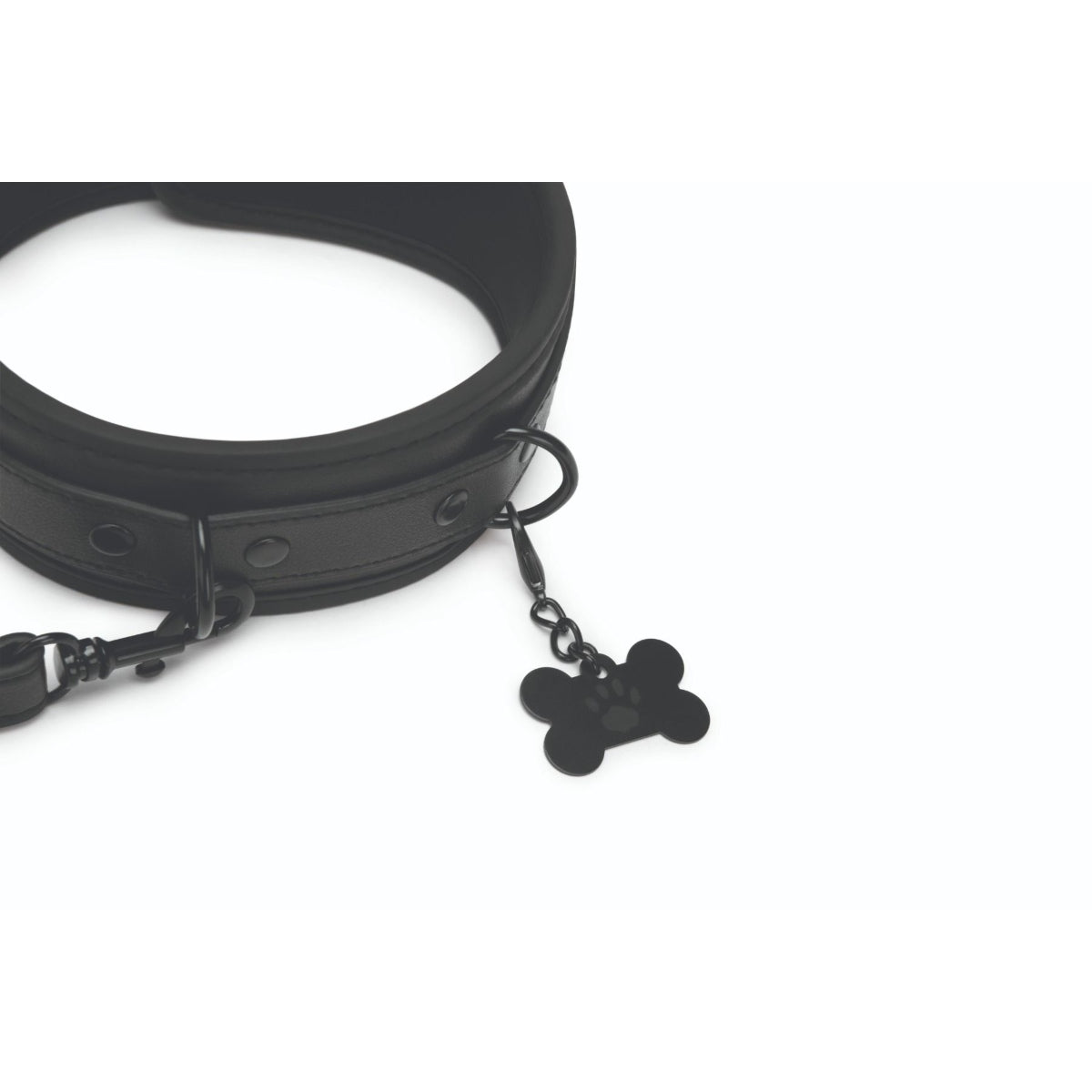 Prowler RED Collar & Leash Set Black - Simply Pleasure