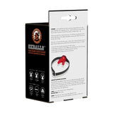 Prowler RED By Oxballs CHOMP Gag With Breather Hole Red Black - Simply Pleasure