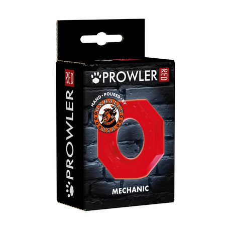 Prowler RED By Oxballs Mechanic Cock Ring Red - Simply Pleasure