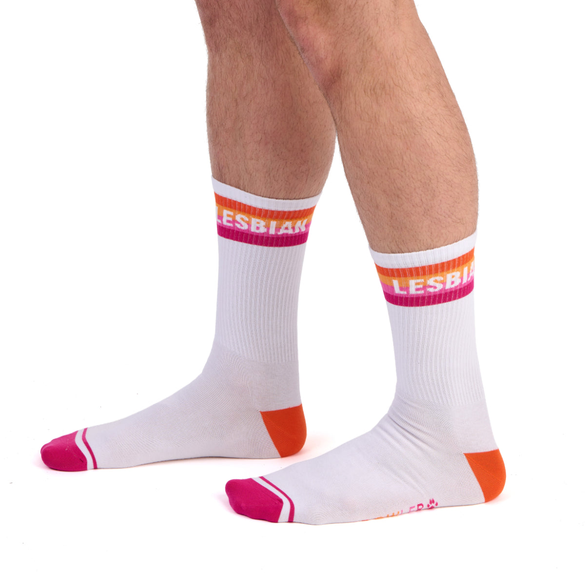 Prowler Lesbian Socks White Purple Orange