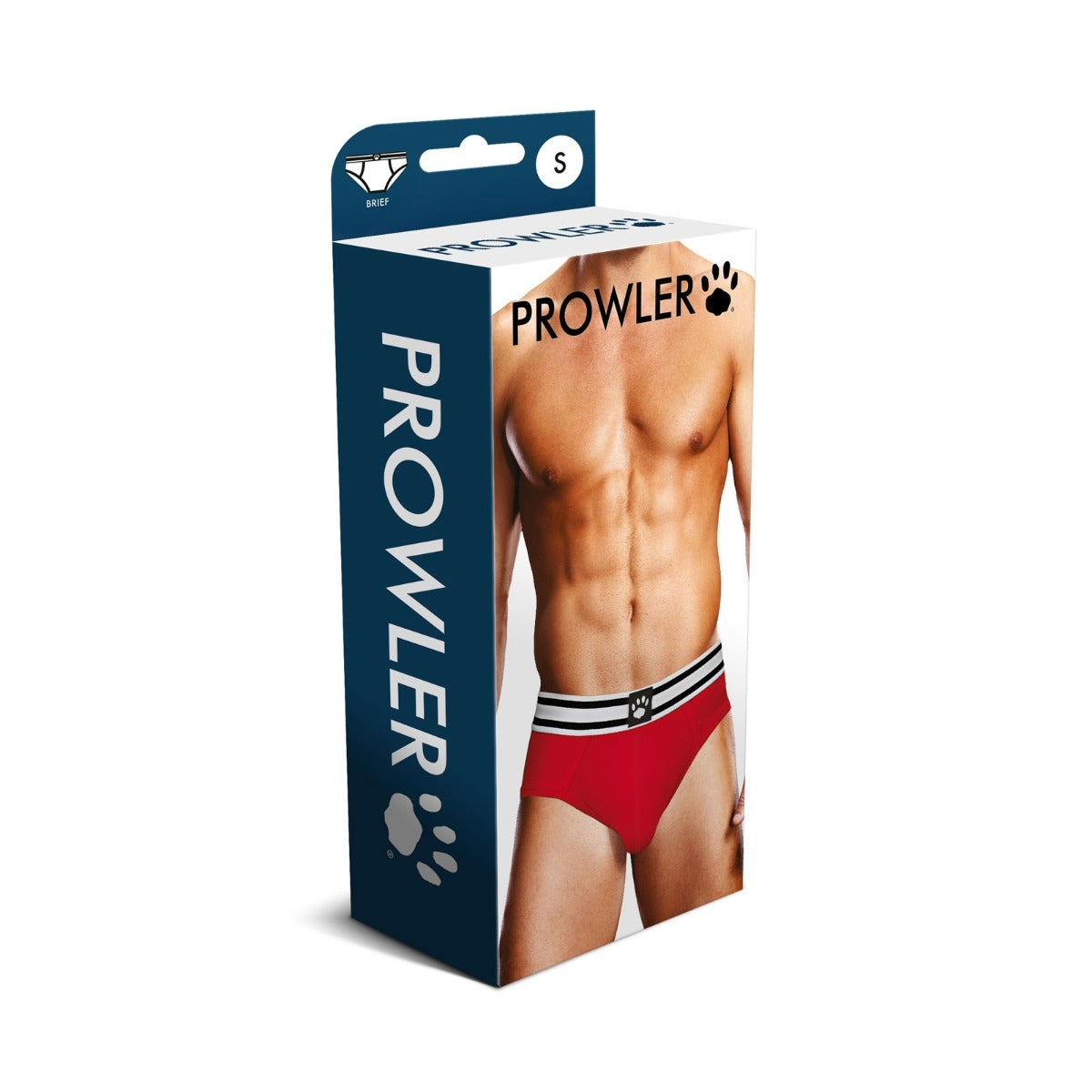 Prowler Brief Red White