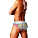 Prowler Swimming Brief Green Pink