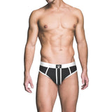 Prowler RED Ass-less Brief White - Simply Pleasure