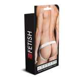 Prowler RED Ass-less Cock Ring Jock Strap White - Simply Pleasure