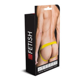 Prowler RED Ass-less Cock Ring Jock Strap Yellow - Simply Pleasure