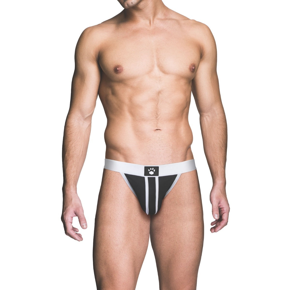 Prowler RED Ass-less Jock Strap White - Simply Pleasure