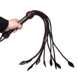 Prowler RED Brown Leather Flogger