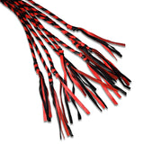 Prowler RED Long Handle Red & Black Flogger