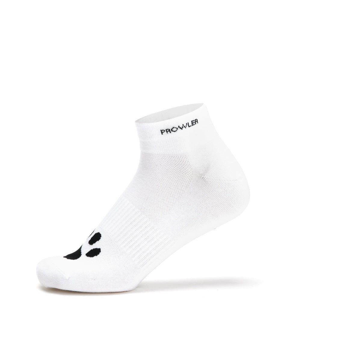 Prowler RED Just A Hole Ankle Socks White Black