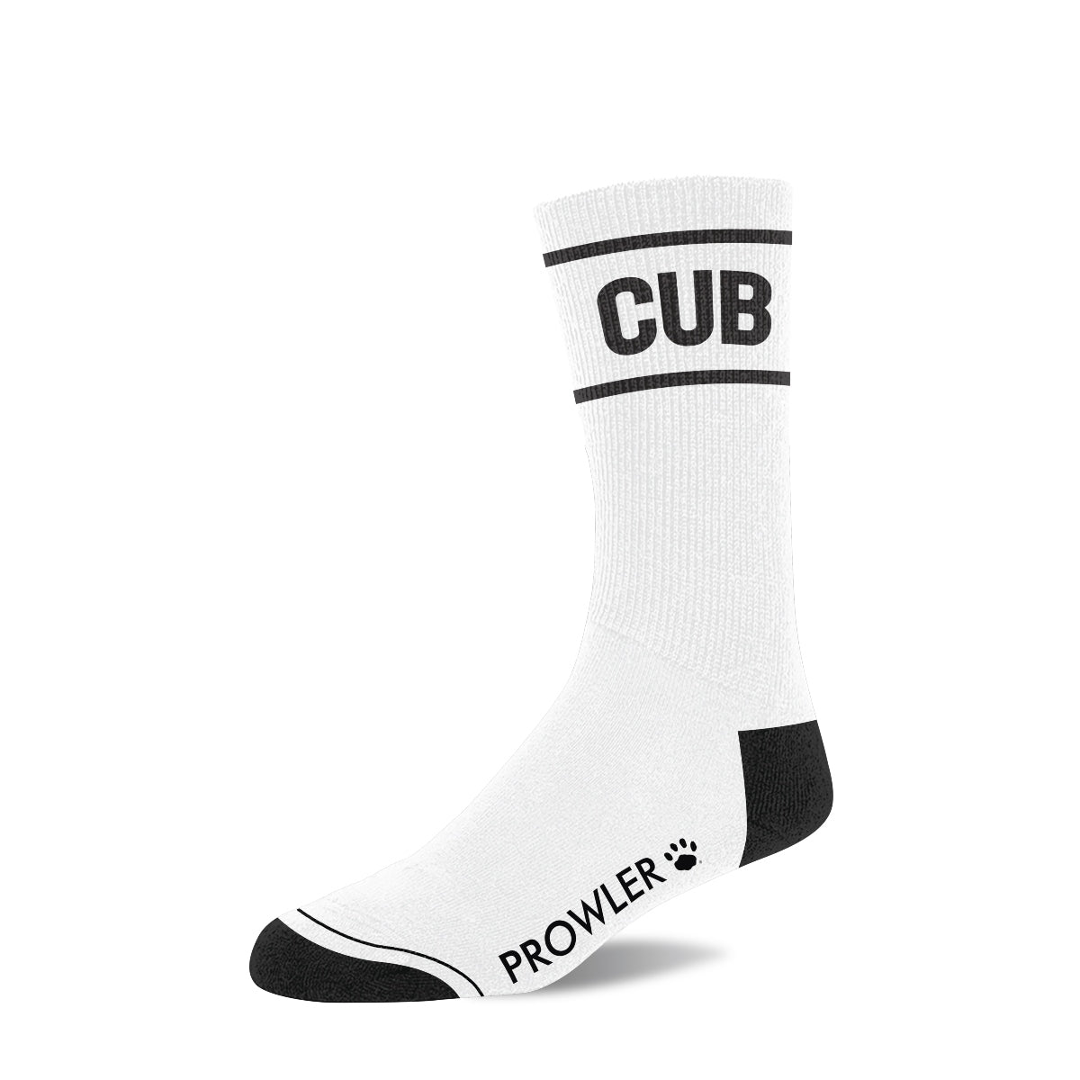 Prowler RED Cub Socks White Black