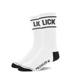 Prowler RED Lick Socks White Black