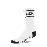 Prowler RED Lick Socks White Black