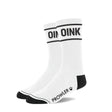 Prowler RED Oink Socks White Black