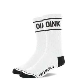 Prowler RED Oink Socks White Black