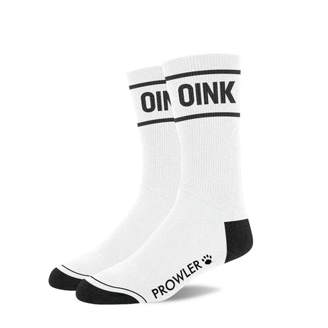 Prowler RED Oink Socks White Black