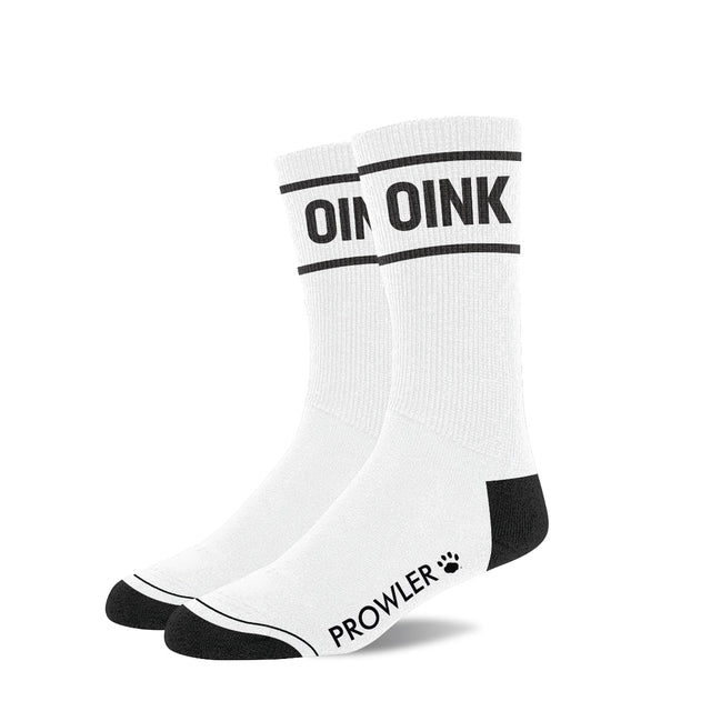 Prowler RED Oink Socks White Black