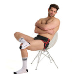 Prowler RED Oink Socks White Black