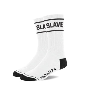 Prowler RED Slave Socks White Black