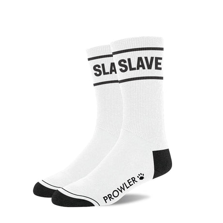 Prowler RED Slave Socks White Black