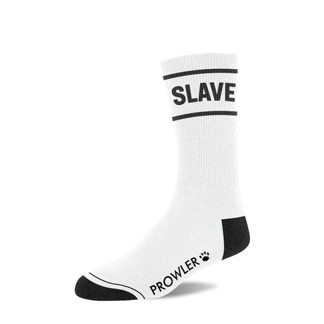 Prowler RED Slave Socks White Black