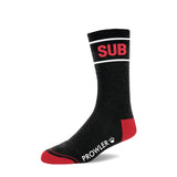Prowler RED Sub Socks Black Red White
