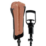 PDX Extreme Wet Pussies Super Sucker XXL Stroker Brown Black