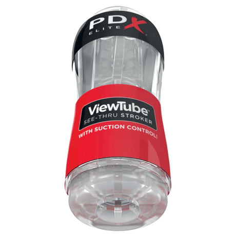 PDX Elite ViewTube See Thru Stroker Clear