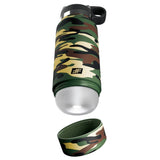 PDX Plus Fap Flask Happy Camper Bottle Masturbator Camouflage