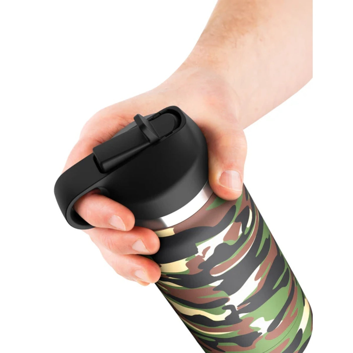 PDX Plus Fap Flask Happy Camper Bottle Masturbator Camouflage