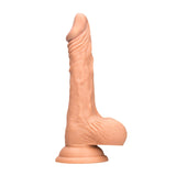 RealRock Realistic Dong With Balls & Suction Cup Pink 10 Inch