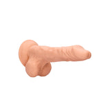 RealRock Realistic Dong With Balls & Suction Cup Pink 10 Inch