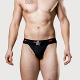 Meyer Marketing Limited Edition 2" Reversible Jock Strap Black Red